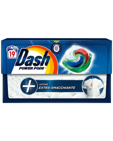 DASH PODS POWER WASMACHINE CAPSULES X 19