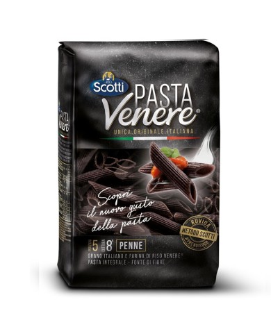 SCOTTI PASTA VENERE INTEGRALE PENNE DI RISO GR.400