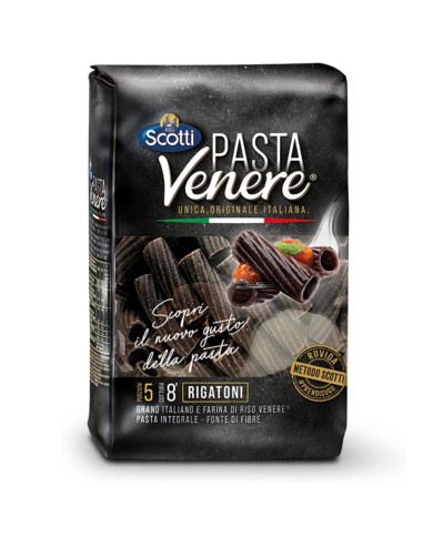 SCOTTI HEL PASTA VENERE RIS RIGATONI GR.400