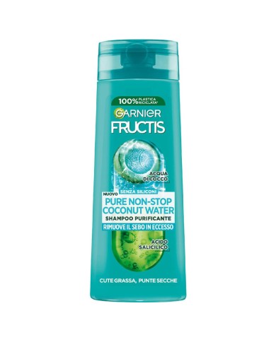 GARNIER FRUCTIS CHAMPÚ AGUA DE COCO 250 ML