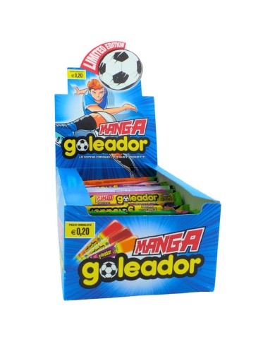 BONBONS GOLEADOR MANGA ASSORTIMENT DE 200 PIÈCES