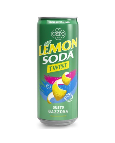 LEMONSODA TWIST GAZZOSA CL.33 X 24 LATAS