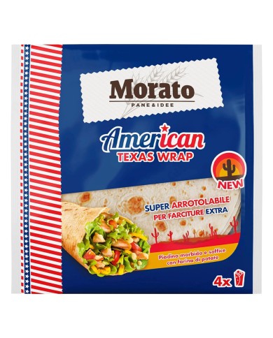 MORATO AMERICAN TEXAS WRAP GR.240 X 4 PIEZAS