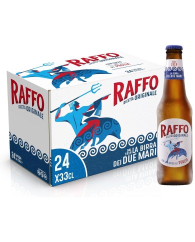 RAFFO BEER ORIGINAL RECIPE CL.33 X 24 BOTTLES
