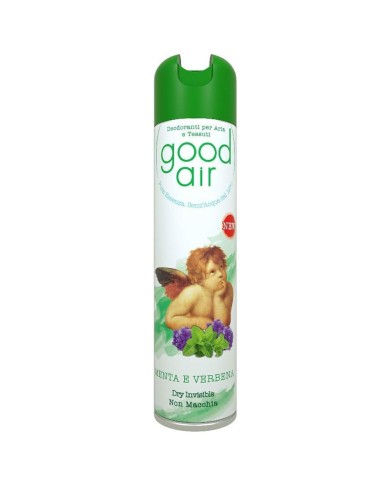 GOOD AIR AIR FRESHENER WITH MINT AND VERBENA ML.400