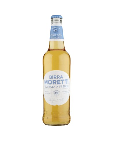 MORETTI COLD FILTERED BEER CL.50 X 15