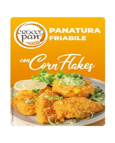 CROCCOPAN PANATURA FRIABILE CON CORN FLAKES GR.250