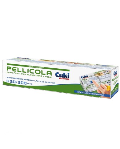 CUKI PELLICOLA TRASPARENTE IN PVC CM. 30 X 300 METRI