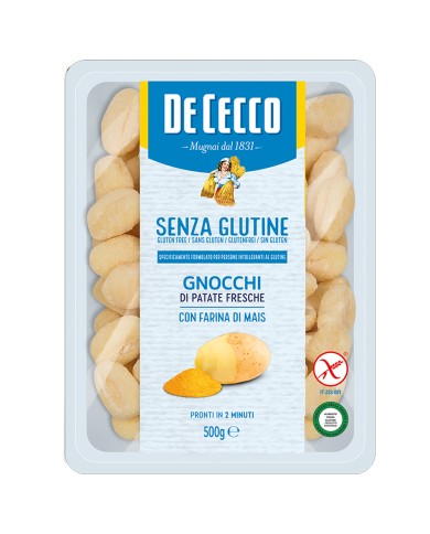 DE CECCO GNOCCHI DE POMMES DE TERRE FRAÎCHES SANS GLUTEN GR.500