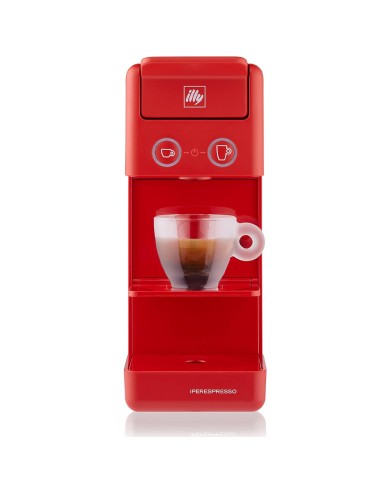 ILLY IPERESPRESSO Y3.3 CAPSULE COFFEE MACHINE RED