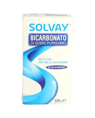 SOLVAY PURE SODIUM BICARBONATE GR.500