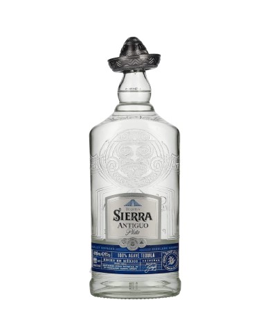 SIERRA TEQUILA ANTIGUO PLATA 100% D'AGAVE CL.70