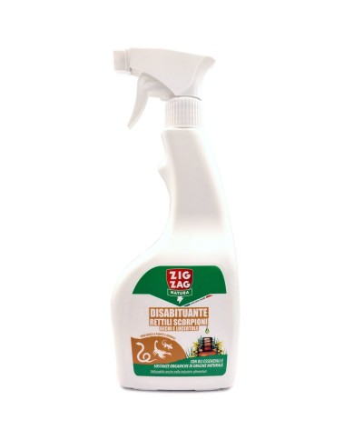 ZIG ZAG DISABITUANT SPRAY REPTILES SCORPIONS GECKOS AND LIZARDS ML.750