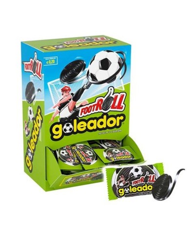 GOLEADOR FOOTROLL LIQUORICE WHEELS X 200 PIECES