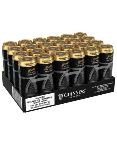 CERVEZA GUINNESS MICROCALADO STOUT ML.558 X 24 PIEZAS