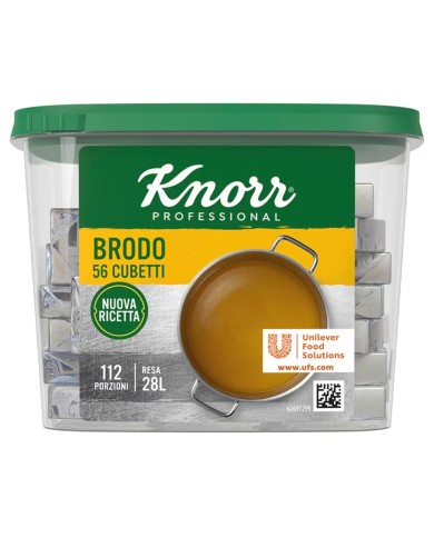 KNORR BROTH 56 CUBES GR.560