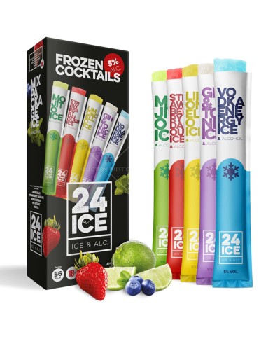 24 ICE FROZEN COCKTAILS MIX X 5 PEZZI