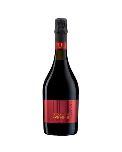 GAETANO RIGHI DET MÖRKA VINET LAMBRUSCO CL.75