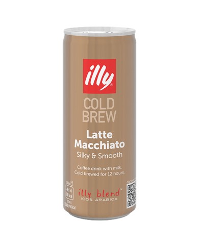 ILLY COLD BREW LATTE MACCHIATO ML.250 X 12 LATTINE