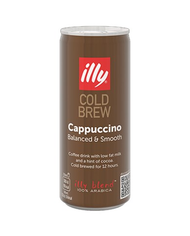 ILLY CAPPUCCINO INFUSION À FROID ML.250 X 12 CANETTES