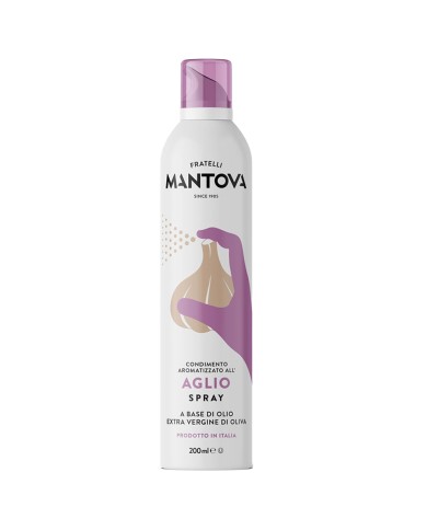 FRATELLI MANTOVA KNOFLOOKSPRAY OP BASIS VAN EXTRA VERGEIGE OLIJFOLIE 200 ML