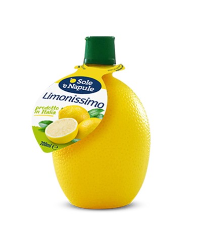 O' SOLE E' NAPULE LIMONISSIMO SUCCO DI LIMONE ML.200