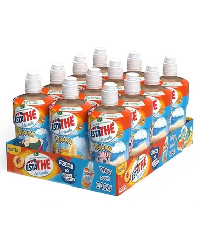 ESTATHE DETEINATE PEACH TEA WITH PACIFIER CL 25 X 12 BOTTLES