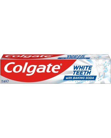 COLGATE WITTE TANDEN TANDPASTA MET BAKINSODA ML.75