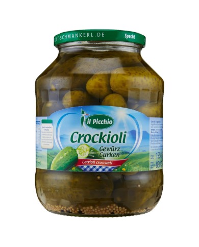 IL PICCHIO CROCKIOLI CETRIOLI CROCCANTI 1550 GR.