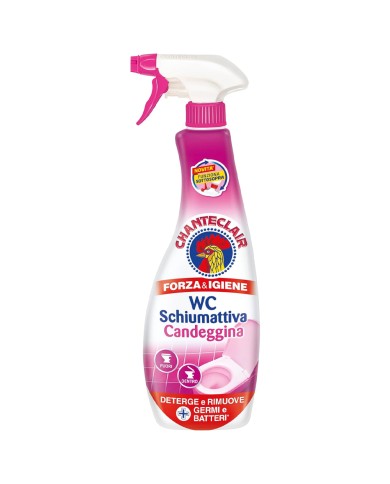 CHANTECLAIR WC MOUSSANT AVEC SPRAY EAU DE JAVEL ML.625