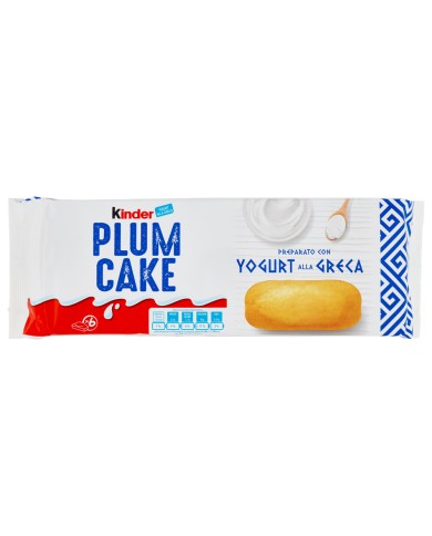 KINDER PLUMCAKE CON YOGUR ESTILO GRIEGO 6 PIEZAS