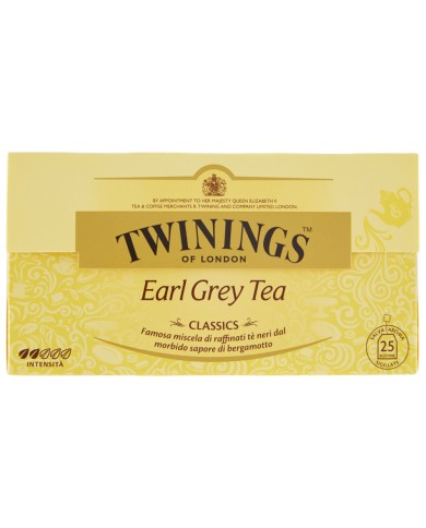 TWININGS THE EARL GREY CLASSIC X 25 FILTER