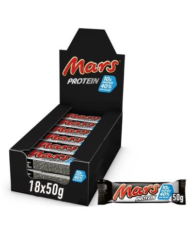 MARS EIWITREPEN GR.50 X 18 STUKS