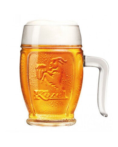 KOZEL SET 2 BIERKRÜGE MIT GRIFF 50 CL