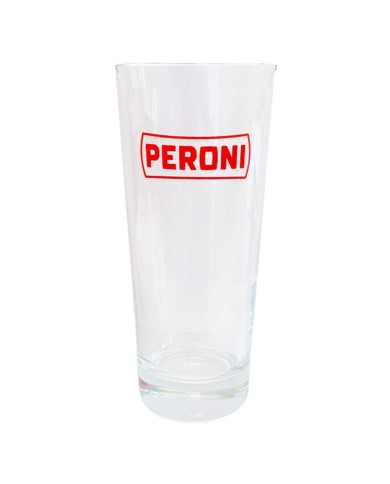 PERONI LOT DE 6 VERRES À BIÈRE EN BICCHIERI 40 CL.