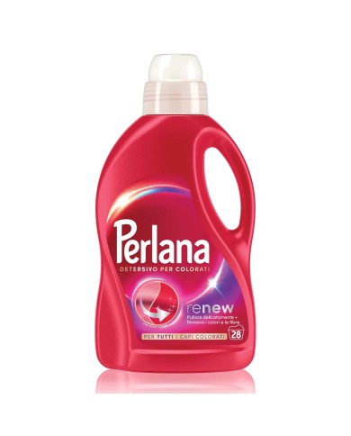 PERLANA RENEW DETERGENTE LAVADORA DE COLORES 28 LAVADOS