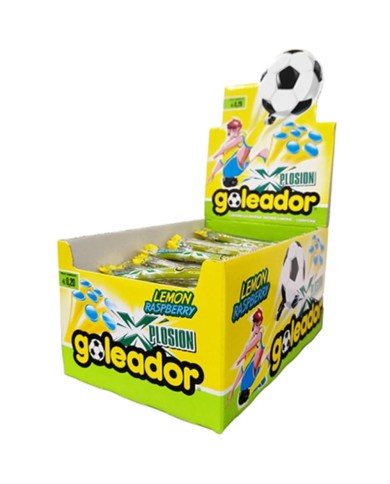 GOLEADOR LEMON AND RASPBERRY XPLOSION CANDIES 150 PIECES