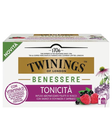 TWININGS BENESSERE TONICITA' 18 FILTRI