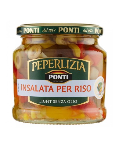 PONTI PEPERLIZIA LIGHT RICE SALAD WITHOUT OIL GR.350