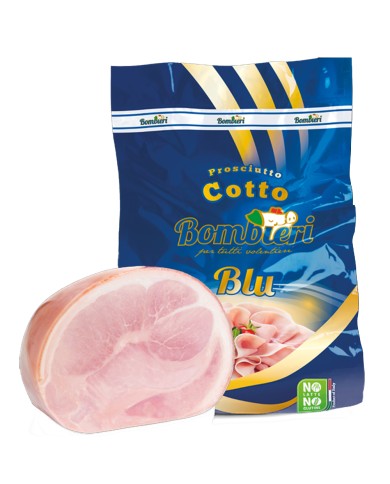 BOMBIERI HALF BLAUWE GEKOOKTE HAM 4,2 KG CA