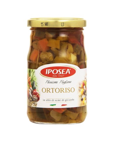 IPOSEA ORTORISO IN SUNFLOWER SEED OIL 280 GR