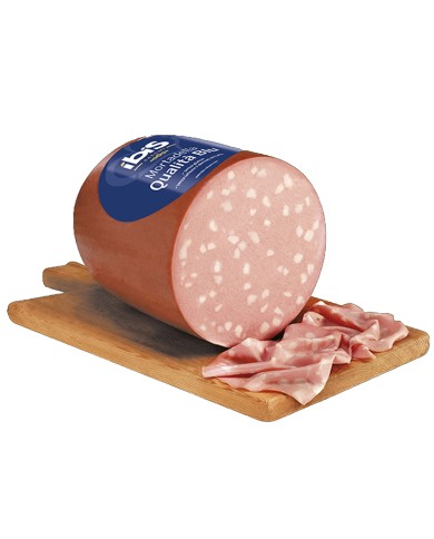 IBIS MORTADELLA JAKOŚĆ NIEBIESKA KLASYCZNA PRZEKĄSKA OK. 2,5 KG