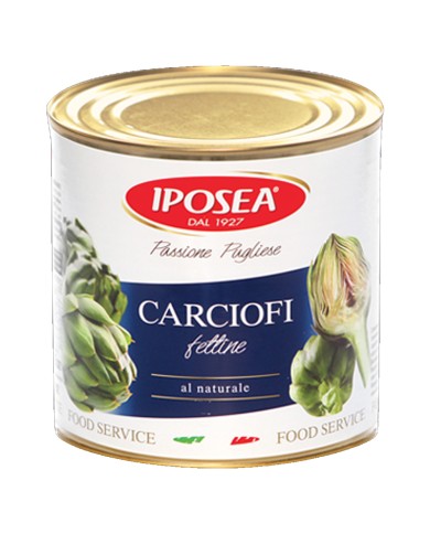 IPOSEA NATURAL SLICED ARTICHOKES 2650 GR