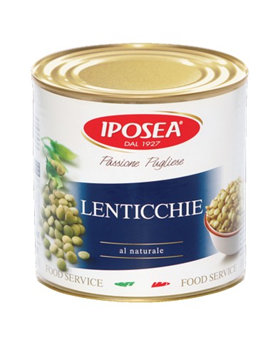 IPOSEA LENTICCHIE AL NATURALE 2650 ML.