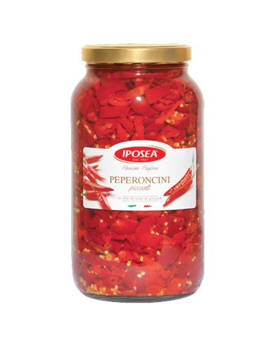 IPOSEA CHILI -PAPPAR I OLJA 3100 ML