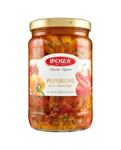 IPOSEA MÉNAGÈRE POIVRONS À L'HUILE ML 1700