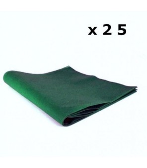 Mantel Paperlynen Forest Green TNT X 25 Piezas