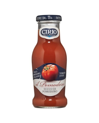 JUS DE TOMATE CIRIO 200ML X 24 BOUTEILLES