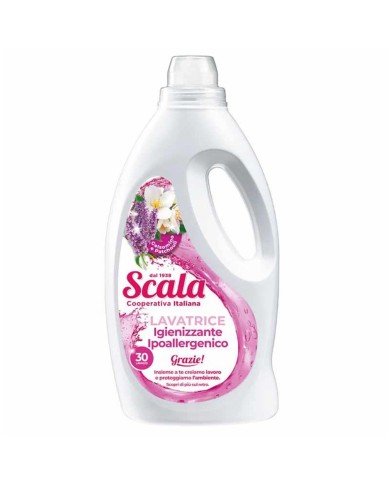 SCALA TVÄTTMASKIN Tvättmedel JASMINE OCH PATCHOULI 37 TVÄTTAR 1,5 LT