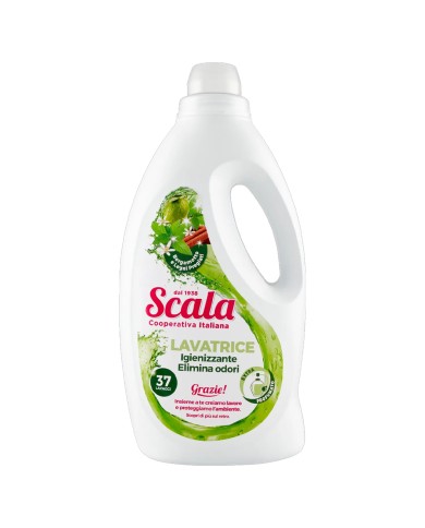 SCALA DÉTERGENT MACHINE À LAVER BERGAMOTTE ET BOIS PRÉCIEUX 37 LAVAGES 1,5 LT.